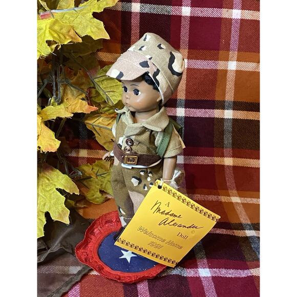 Lmt Ed Madame Alexander 8" Doll Welcome Home Desert Storm 1991 #91-4 Tags no box - Picture 3 of 6